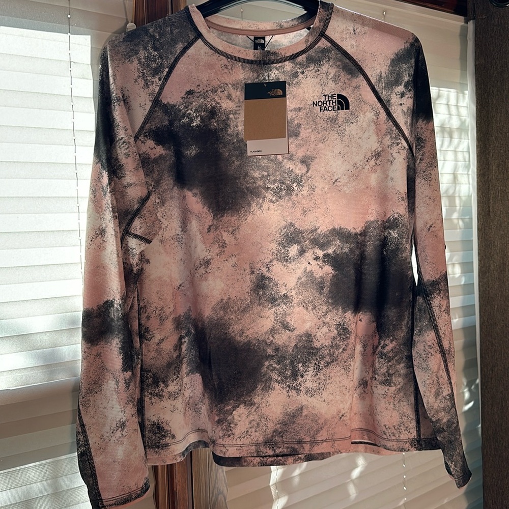 Women’s The North Face 2x Pink Moss Flash Dry Base Layer